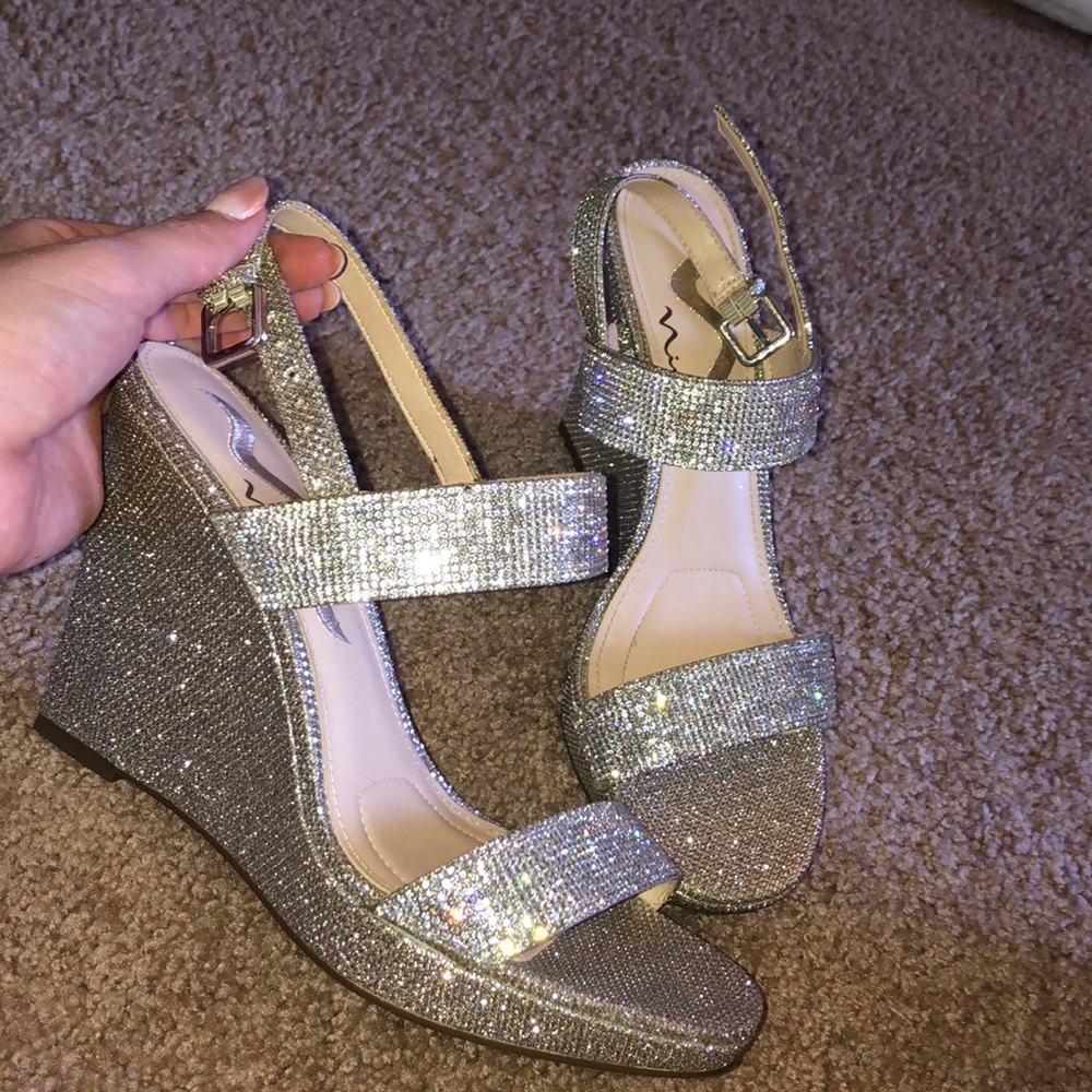 Nina wedge shoes